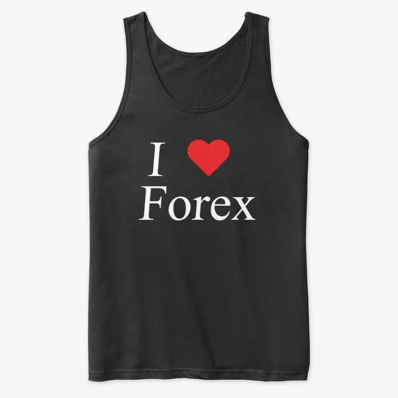 I LOVE FOREX TANK TOP