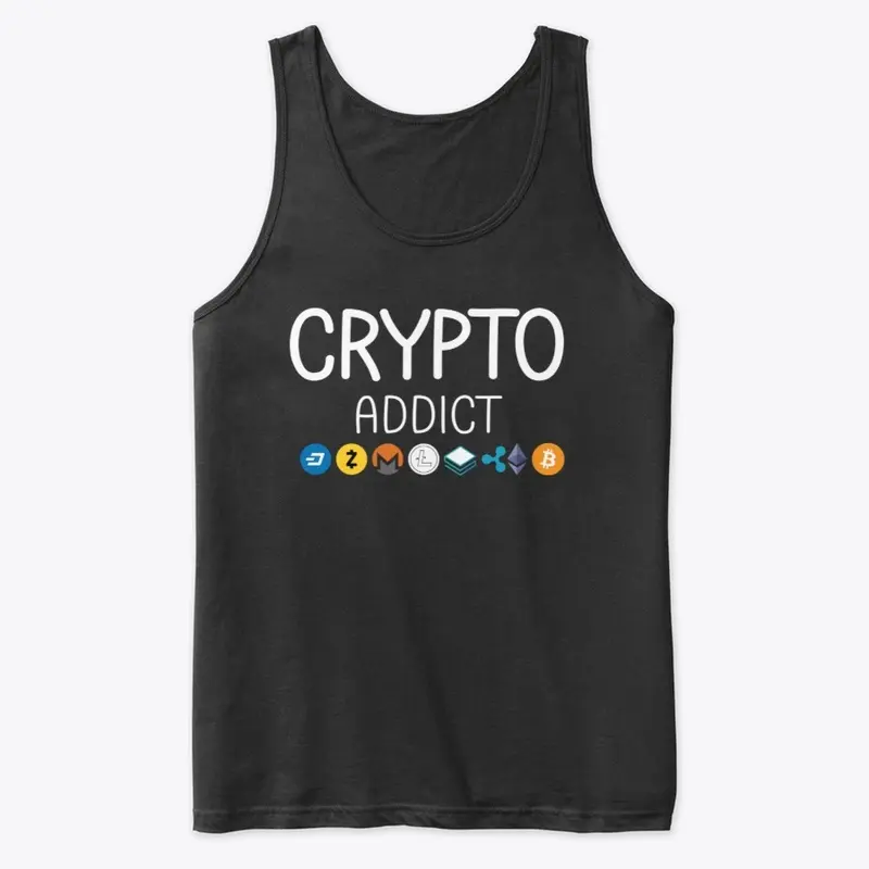 CRYPTO ADDICT TANK TOP